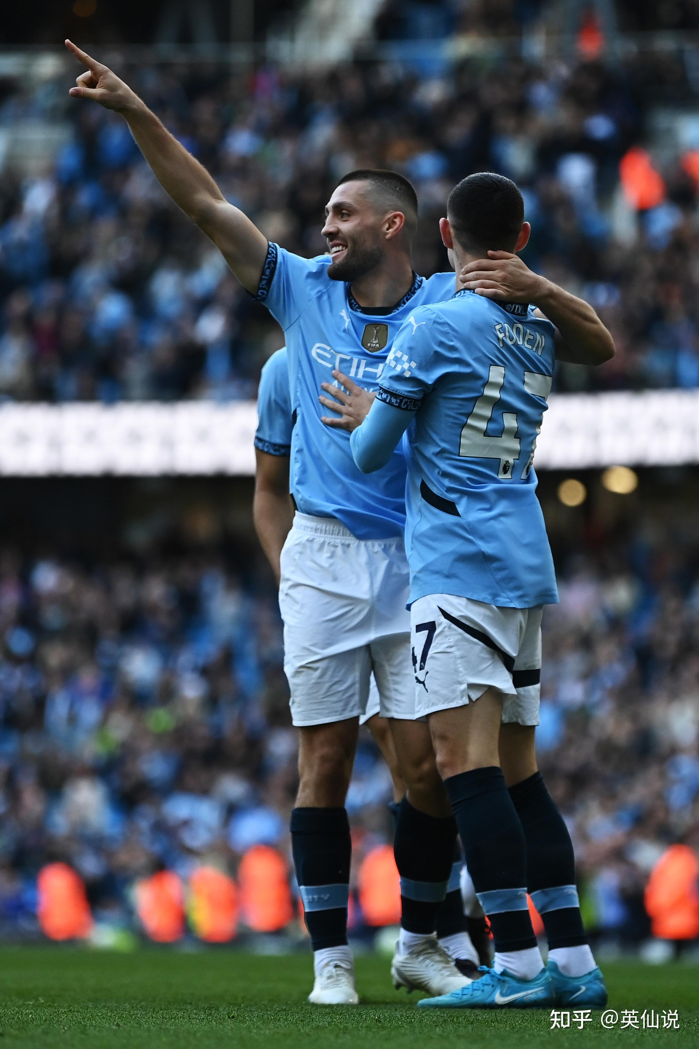 曼城-险胜莱斯特城若塔赢得制胜进球