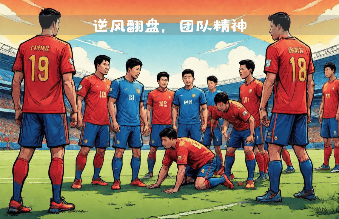 球队在比赛中展现团队合作力，获得胜利