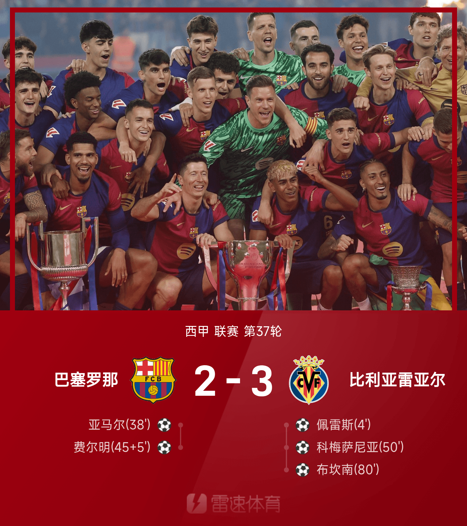 包含比利亚雷亚尔队登顶晋级，夺魁呼声高涨的词条